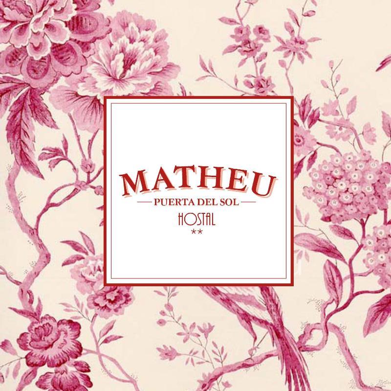 Hostal Matheu Madrid Bagian luar foto